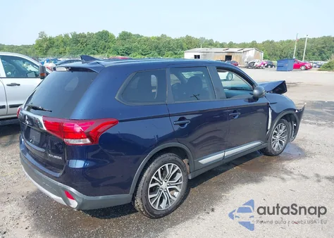 2017 Mitsubishi Outlander Es из США, поврежденный, VIN JA4AZ2A31HZ037252